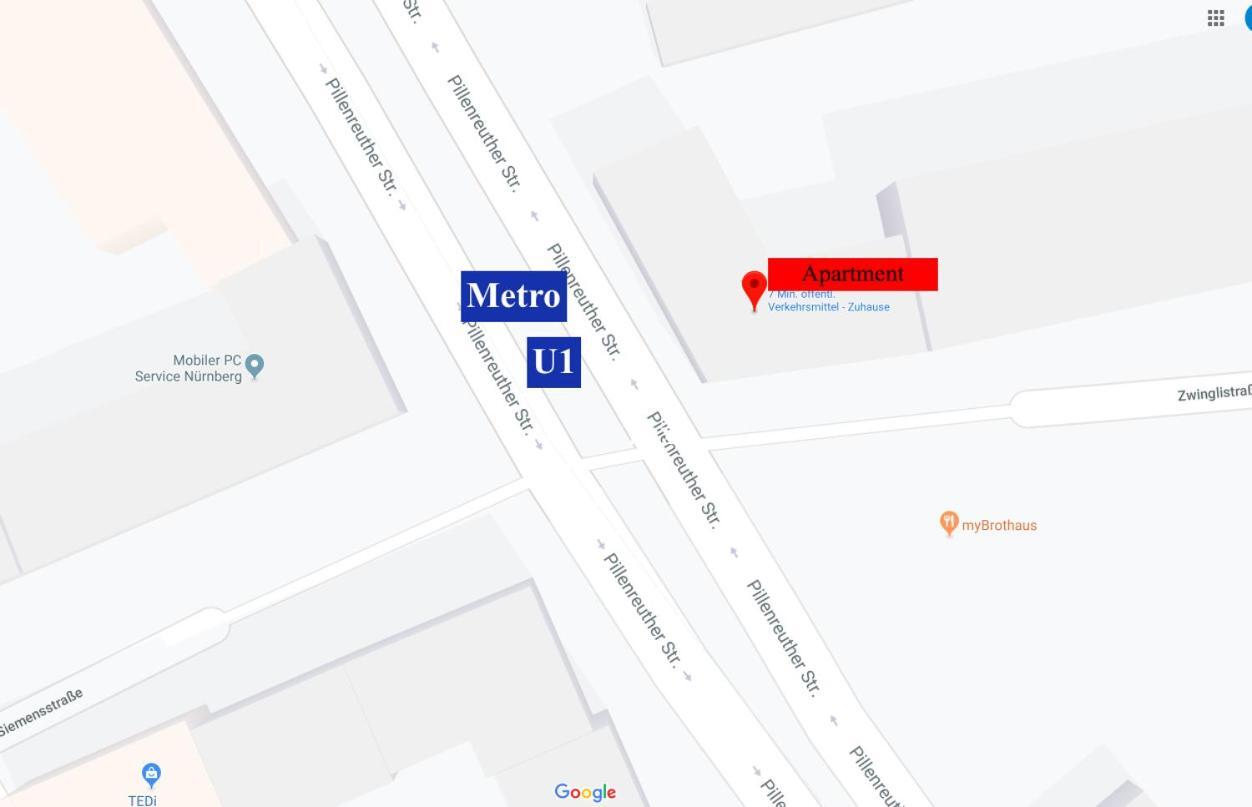 Apartment, Messe 5 Min., 3 Min., Wifi * Nürnberg